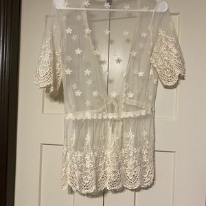 Lace cardigan